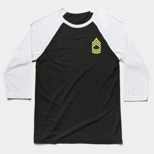 POCKET - MSG - Master Sergeant  - Blue wo Txt Baseball T-Shirt